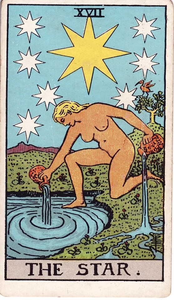 Yıldız tarot kartı